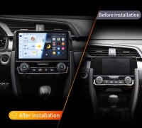 Honda Civic 2017-2021 radio navigatie 9inch android 14 wifi carkit dab+ apple carplay