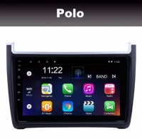 Radio navigatie geschikt voor VW Polo 9 inch android 9.0 wifi dab+