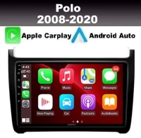 Radio navigatie geschikt voor VW Polo 9inch carkit android 13 wifi dab+ apple carplay