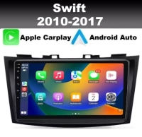 Suzuki Swift 2010-2017 radio navigatie android 15 dab+ apple carplay/ android auto