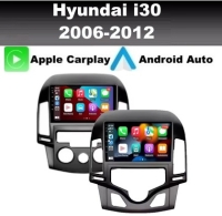 Hyundai i30 2006-2012 radio navigatie android 14 dab+ apple carplay/ android auto