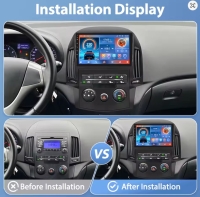 Hyundai i30 2006-2012 radio navigatie android 14 dab+ apple carplay/ android auto