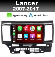 Mitsubishi Lancer 2007-2017 radio navigatie android 14 dab+ apple carplay/ android auto