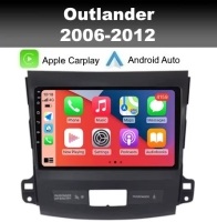 Mitsubishi Outlander 2006-2012 radio navigatie android 14 dab+ apple carplay/ android auto
