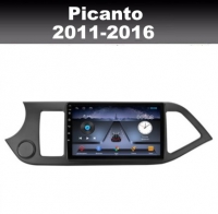 Kia Picanto radio navigatie carkit 9inch wifi android 9.0 dab+
