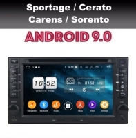 Kia Ceed Sportage Sorento radio navigatie carkit android 9.0 wifi dab+