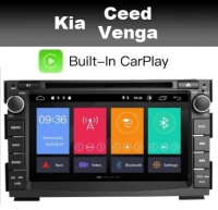 Kia Ceed Venga radio navigatie android 10 wifi carkit dab+ carplay