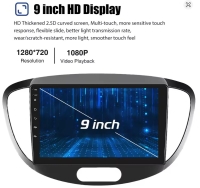 Hyundai i10 2007-2013 radio navigatie android 15 dab+ apple carplay/ android auto