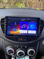 Hyundai i10 2007-2013 radio navigatie carkit 9inch android 10 wifi dab+