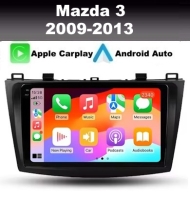 Mazda 3 2009-2013 radio navigatie android 14 dab+ apple carplay/ android auto