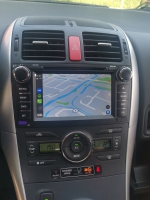 Toyota Auris radio navigatie android 11 wifi carkit dab+ carplay