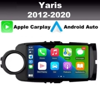 Toyota Yaris 2012-2020 radio navigatie 9inch android 14 dab+ apple carplay androidauto