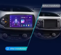 Toyota Yaris 2012-2020 radio navigatie 9inch android 14 dab+ apple carplay androidauto
