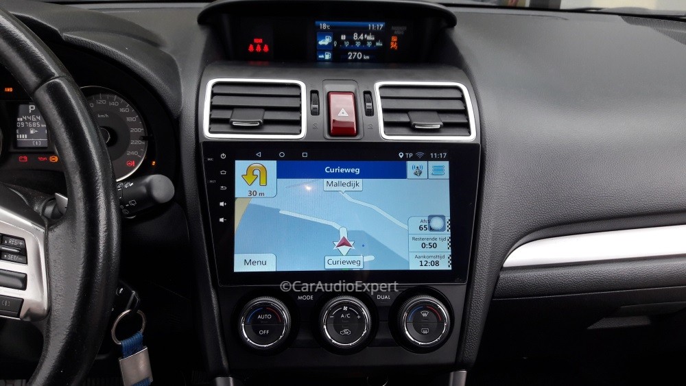 Subaru Forester XV WRX radio navigatie carkit android 11 wifi - www.caraudioexpert.nl
