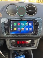 Radio navigatie geschikt voor Seat Ibiza 7inch android 14 wifi dab+ apple carplay