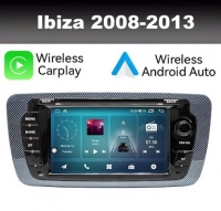 Radio navigatie geschikt voor Seat Ibiza 7inch android 12 dab+ apple carplay