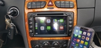Mercedes CKlasse W203 GKlasse CLK Viano Vito navigatie android 11 wifi dab+ carplay