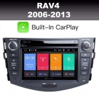 Toyota Rav4 2006-2013 radio navigatie android 10 wifi carkit dab+ carplay