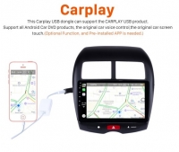 Mitsubishi ASX radio navigatie carkit 10,1 inch android 10 wifi dab+