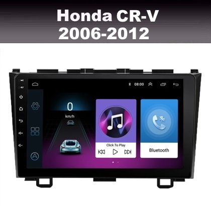 Honda CR-V 2006-2012 radio navigatie carkit 9inch android 10 wifi dab+