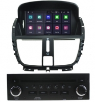 Peugeot 207 206+ radio navigatie carkit android 10 wifi octacore dab+ 64gb