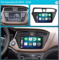 Hyundai i20 2014-2018 radio navigatie android 14 dab+ apple carplay/ android auto
