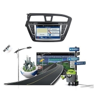 Hyundai i20 2014-2018 radio navigatie carkit 8inch android 10 wifi dab+