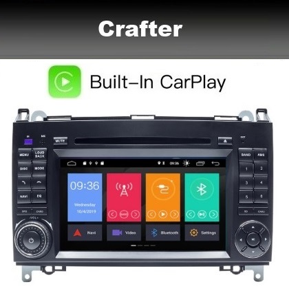 zo veel Pathologisch Boos worden Radio navigatie geschikt voor VW Crafter android 11 wifi dab+ carplay -  www.caraudioexpert.nl