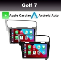 Radio navigatie geschikt voor Volkswagen Golf 7 android 14 dab+ apple carplay androidauto