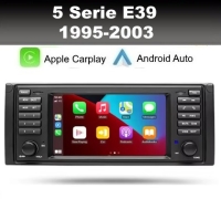 BMW 5serie e39 1995-2003 android 14 navigatie carkit 7inch wifi dab+ apple carplay