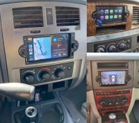 Jeep Grand Cherokee Compass radio navigatie android 15 dab+ apple carplay/ android auto