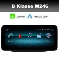 Mercedes B Klasse W246 navigatie 10,25'' carkit android 10 wifi dab+ carplay