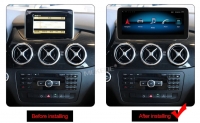 Mercedes B Klasse W246 navigatie 10,25'' carkit android 10 wifi dab+ carplay