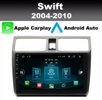 Suzuki Swift 2004-2010 radio navigatie android 12 dab+ Apple Carplay/ Android Auto