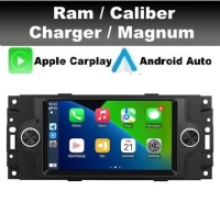 Dodge RAM Caliber radio navigatie android 15 dab+ apple carplay/ android auto