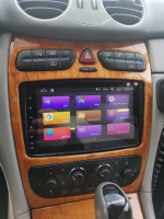Mercedes CKlasse W203 GKlasse CLK Viano Vito navigatie android 11 wifi dab+ 8inch carplay