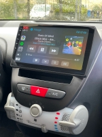 Citroen C1 2005-2014 radio navigatie 10,1inch android 11 wifi dab+ carplay