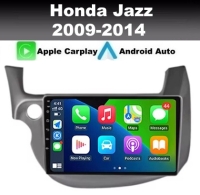 Honda Jazz 2009-2014 radio navigatie 10,1inch android 14 wifi carkit dab+ apple carplay