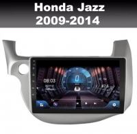 Honda Jazz 2009- radio navigatie carkit 10,2inch android 10 wifi dab+