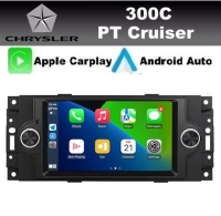 Chrysler 300C PT Cruiser radio navigatie android 15 dab+ apple carplay/ android auto