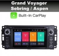 Chrysler 300C Sebring Grand Voyager radio navigatie android 11 wifi carkit dab+ carplay