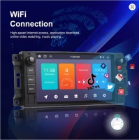 Chrysler 300C Sebring Grand Voyager radio navigatie android 14 dab+ apple carplay/ android auto