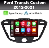 Ford Transit Custom 2012-2021- navigatie radio 9inch wifi android 14 dab+ carplay/androidauto