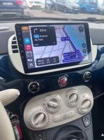 Fiat 500 2007-2015 radio navigatie 9inch android 15 dab+ apple carplay/ android auto