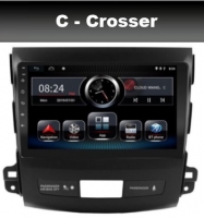 Citroen C-Crosser radio navigatie carkit 9inch android 10 wifi dab+
