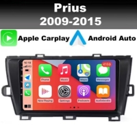 Toyota Prius 2009-2015 radio navigatie 9inch android 15 dab+ apple carplay androidauto