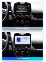 Renault Clio 2012-2019 navigatie 10,1 inch android 15 dab+ apple carplay androidauto