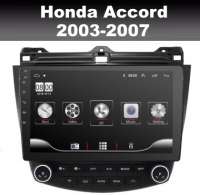 Honda Accord 2003-2007 radio navigatie carkit 10,1inch android 10 wifi dab+