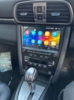 Radio navigatie geschikt voor Porsche 911 997 Cayman Boxster 2005-2011 android 14 dab+ apple carplay