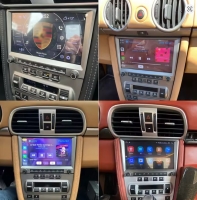 Radio navigatie geschikt voor Porsche 911 997 Cayman Boxster 2005-2011 android 14 dab+ apple carplay